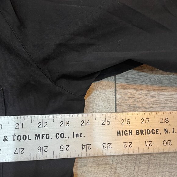 TH Barbour Beadale / Ashby Wax Style Black Jacket Parka M - Picture 7 of 11